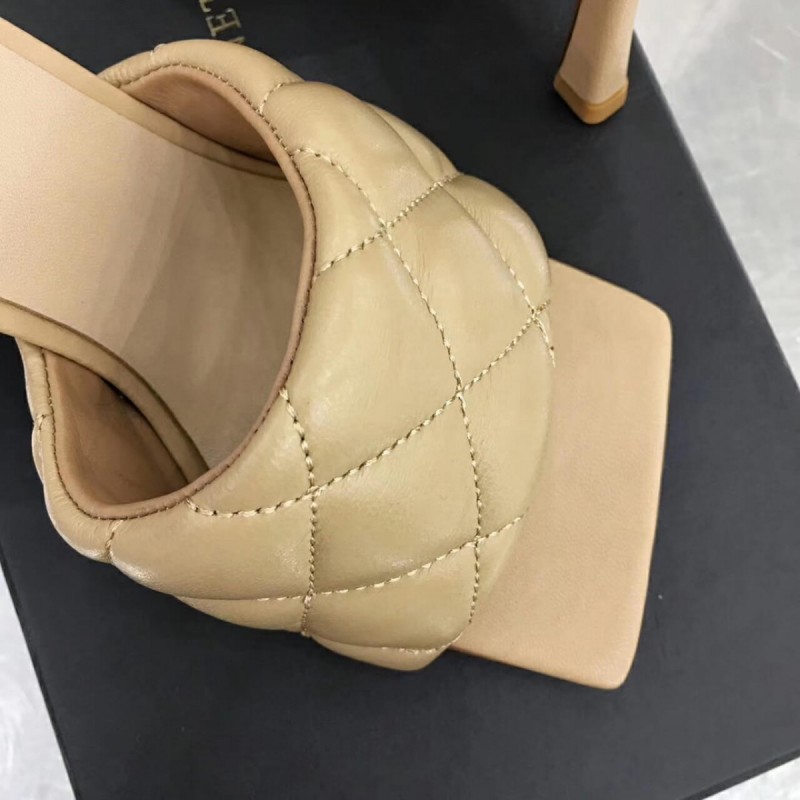 Bottega Veneta Puffy Dream Square Mules 592015