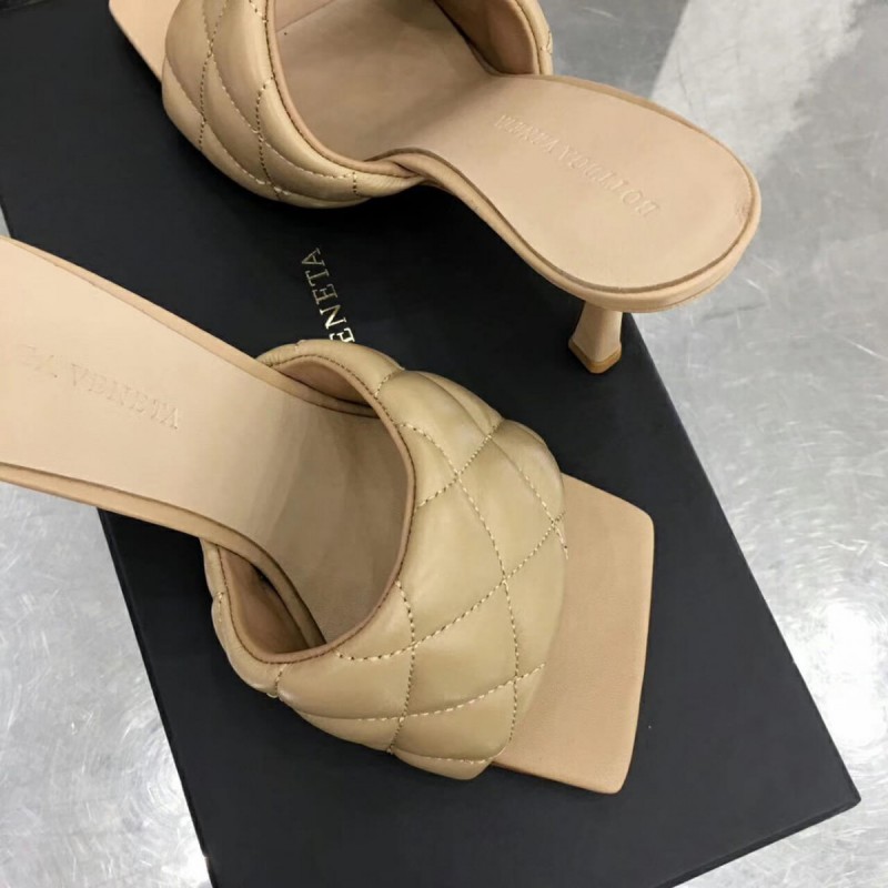 Bottega Veneta Puffy Dream Square Mules 592015