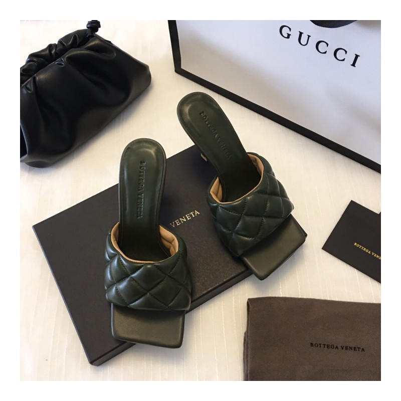 Bottega Veneta Puffy Dream Square Mules 592015