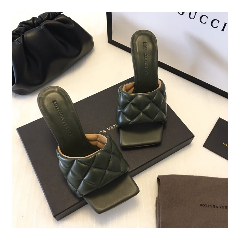 Bottega Veneta Puffy Dream Square Mules 592015