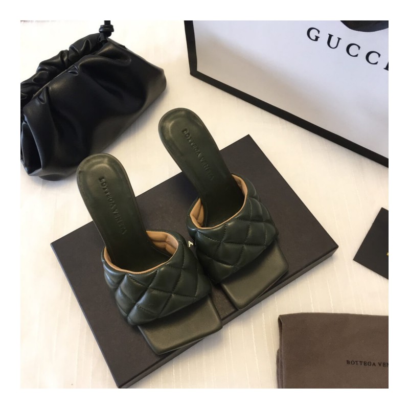 Bottega Veneta Puffy Dream Square Mules 592015