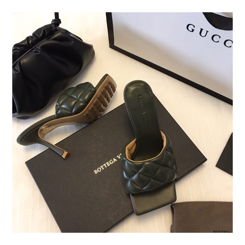 Bottega Veneta Puffy Dream Square Mules 592015