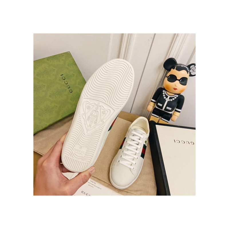 Gucci Ace Sneaker with Cherry 653135