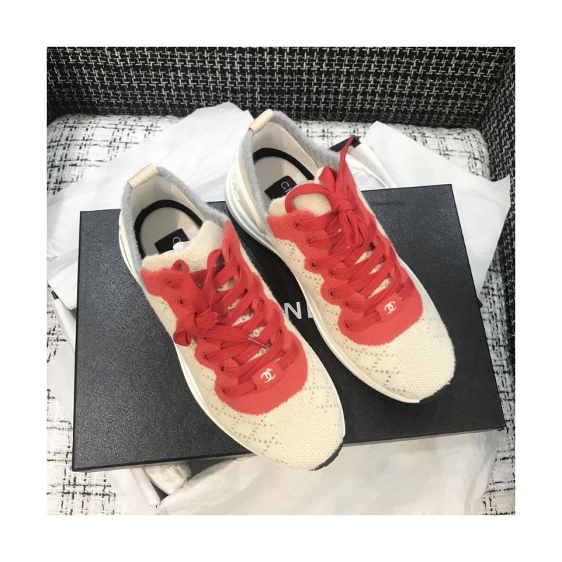 Chanel Mixed Fibers Sneakers G35549