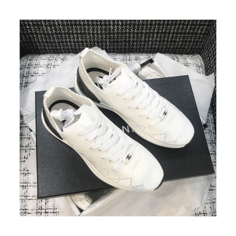 Chanel Mixed Fibers Sneakers G35549