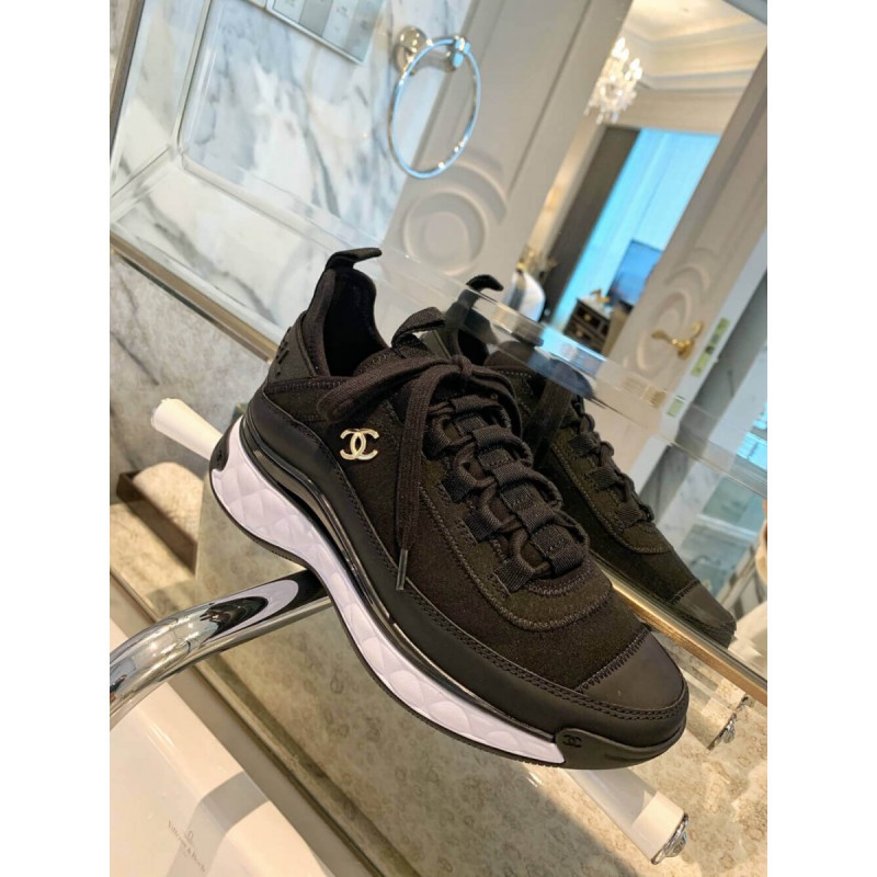 Chanel Velve Calfskin Mixed Fibers Sneakers G35617