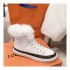 Louis Vuitton Fur Lined Sneaker 5C3137