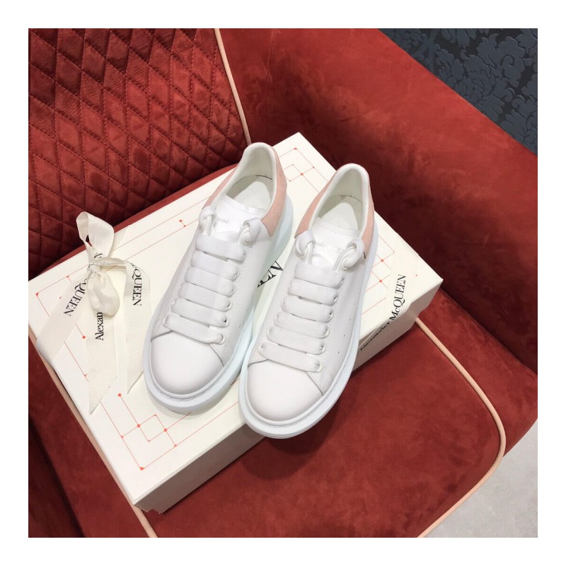 Alexander McQueen Oversized Sneaker 5537 White/Light Pink