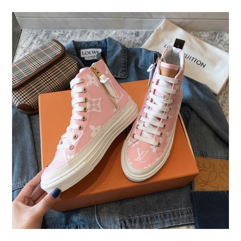 Louis Vuitton Stellar Sneaker Boot 1A5U0H Pink