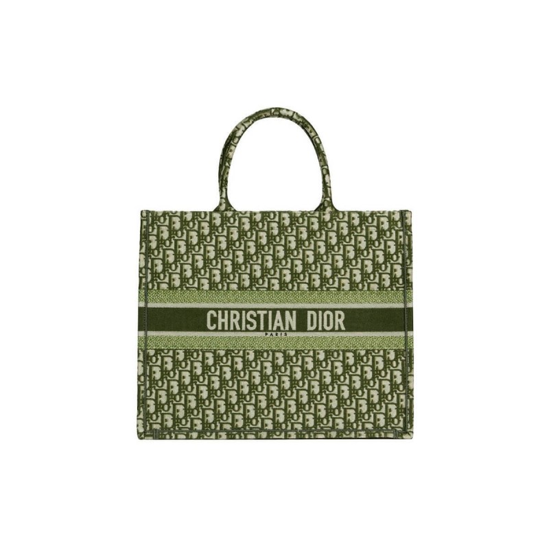 Christian Dior Book Tote Bag Oblique Print M1286