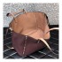Valentino Garavani Medium Double Rockstud Reversible Tote Bag 0067J Apricot/Burgundy