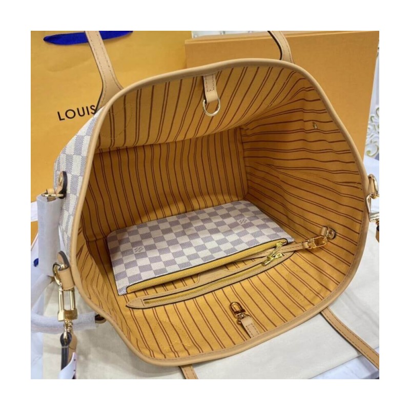 Louis Vuitton Damier Azur Neverfull MM N50047