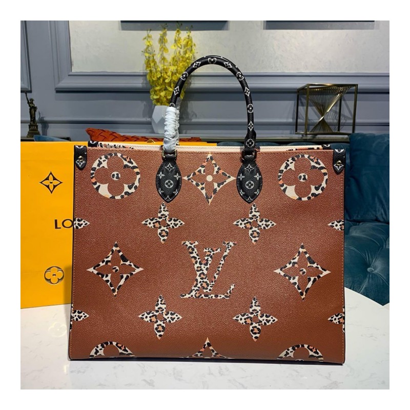 Louis Vuitton Onthego M44675 Ivory/Havana Beige