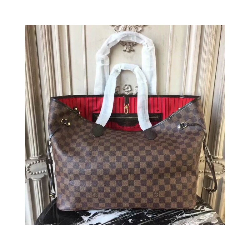 Louis Vuitton Damier Ebene Canvas Neverfull GM N51106