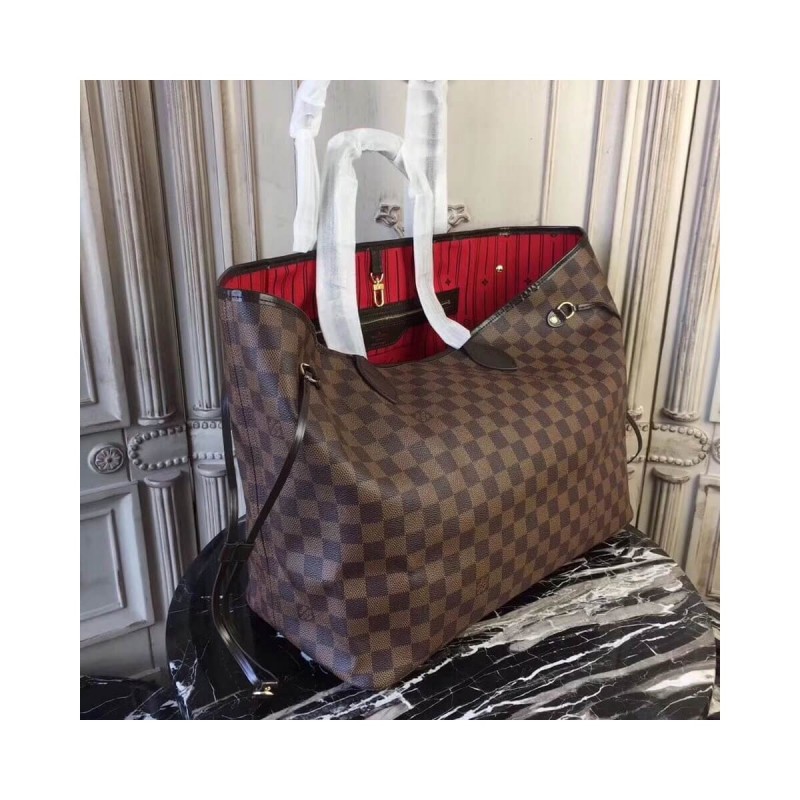 Louis Vuitton Damier Ebene Canvas Neverfull GM N51106