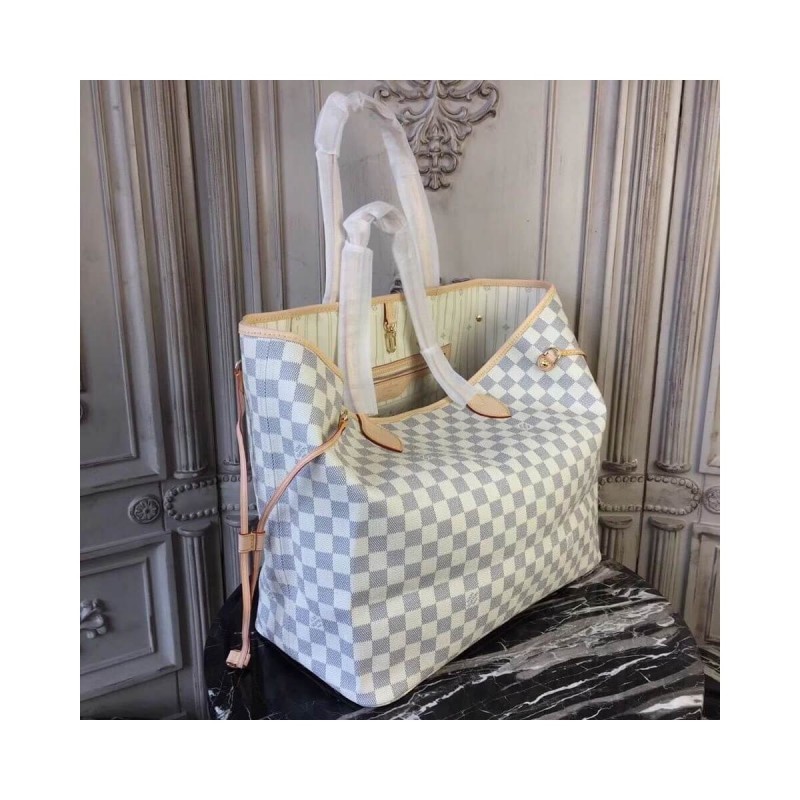 Louis Vuitton Damier Azur Canvas Neverfull GM N51108