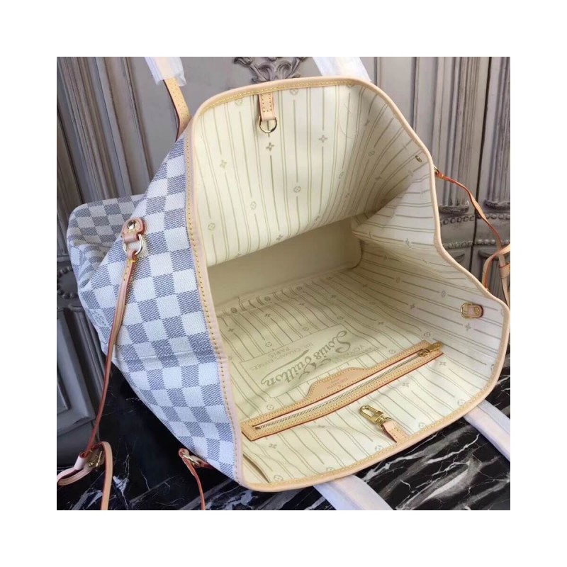 Louis Vuitton Damier Azur Canvas Neverfull GM N51108