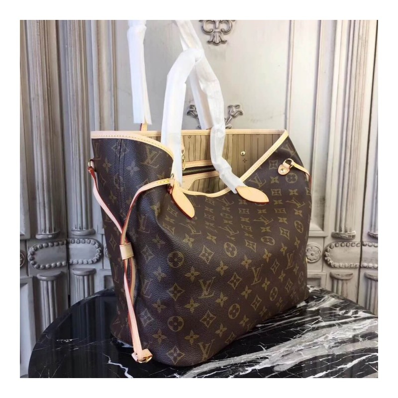 Louis Vuitton Monogram Canvas Neverfull MM M40156