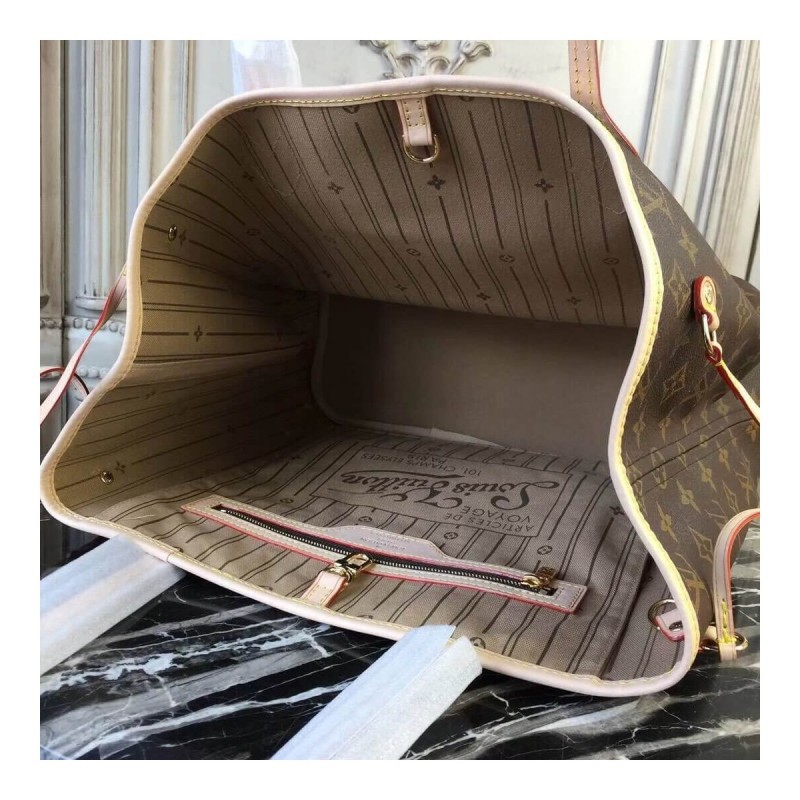 Louis Vuitton Monogram Canvas Neverfull MM M40156