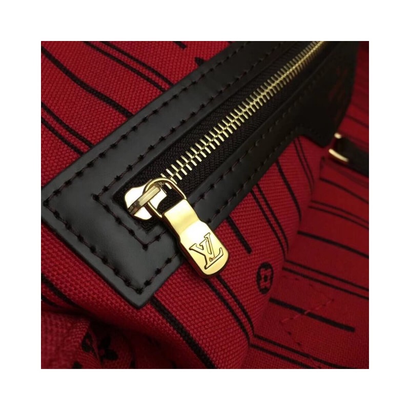 Louis Vuitton Damier Ebene Canvas Neverfull MM N51105