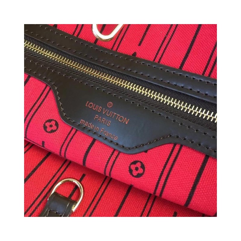Louis Vuitton Damier Ebene Canvas Neverfull MM N51105