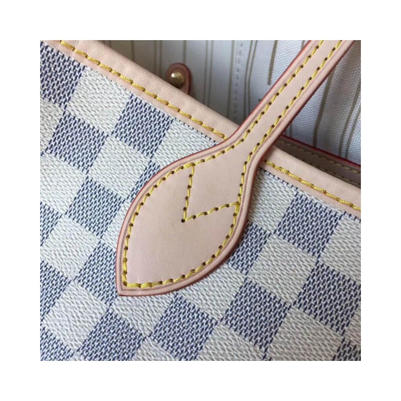 Louis Vuitton Damier Azur Canvas Neverfull MM N51107