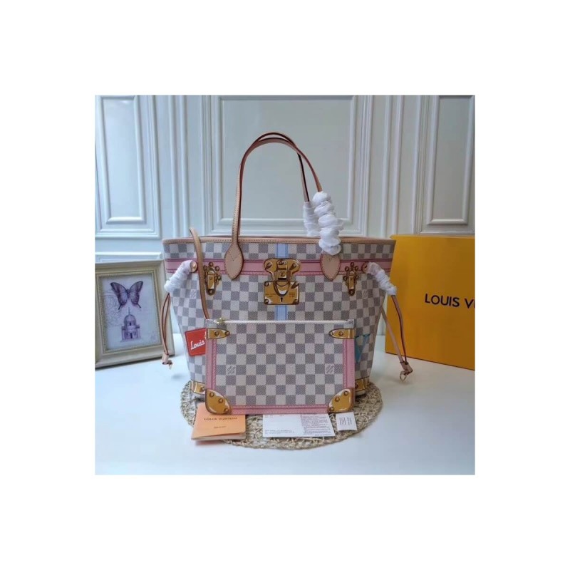 Louis Vuitton Summer Trunks Printed Neverfull MM M41065