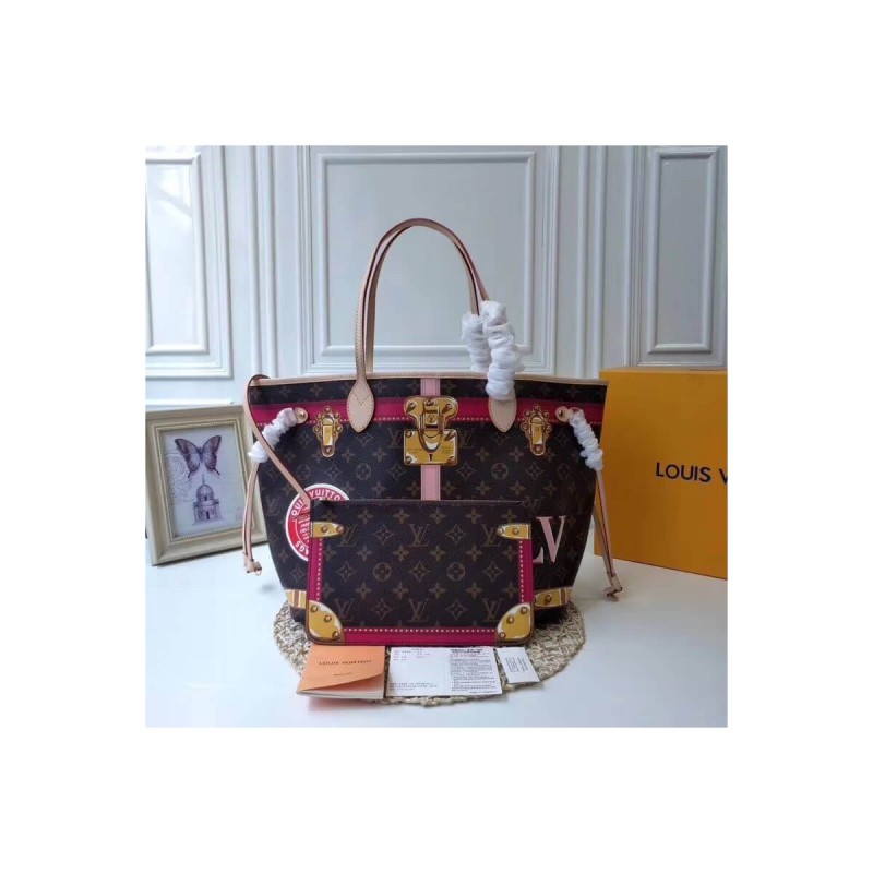 Louis Vuitton Summer Trunks Printed Neverfull MM M41390