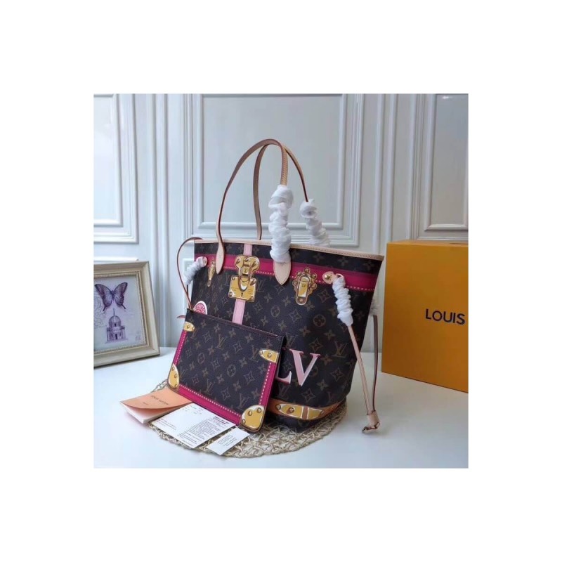 Louis Vuitton Summer Trunks Printed Neverfull MM M41390