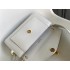 Bvlgari Serpenti East-West Maxi Chain medium shoulder bag  White Calf Leather 292054