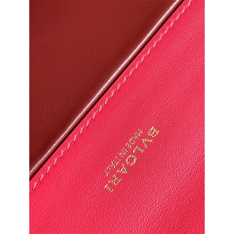 Bvlgari Serpenti East-West Maxi Chain medium shoulder bag Pink Calf Leather 292116