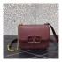 Valentino Small Vsling Shiny Calfskin Shoulder Bag 0021