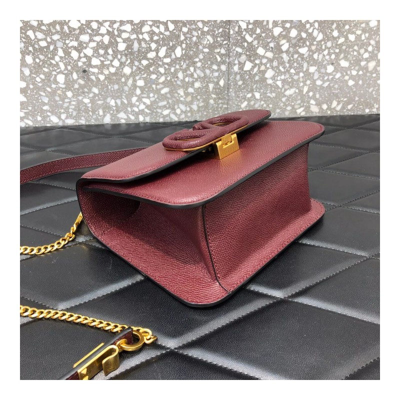 Valentino Small Vsling Shiny Calfskin Shoulder Bag 0021