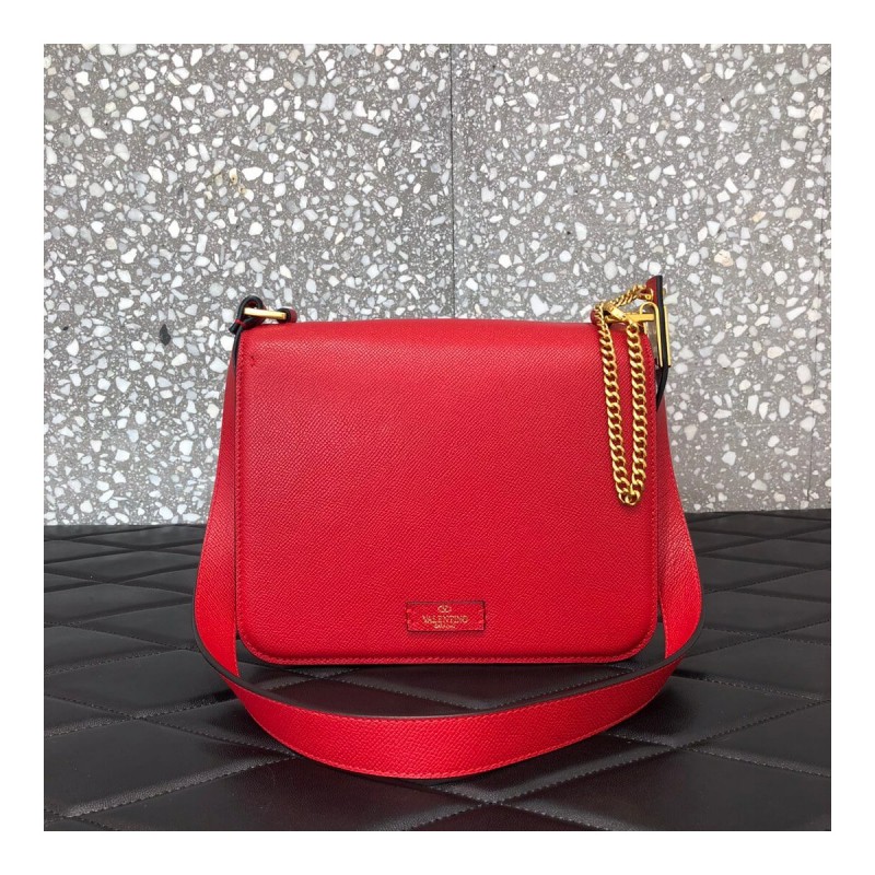 Valentino Garavani Vsling Grainy Calfskin Shoulder Bag 0028