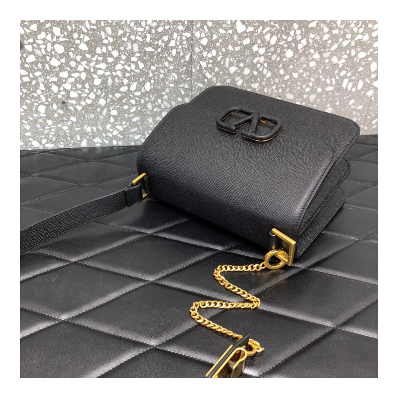 Valentino Garavani Vsling Grainy Calfskin Shoulder Bag 0028