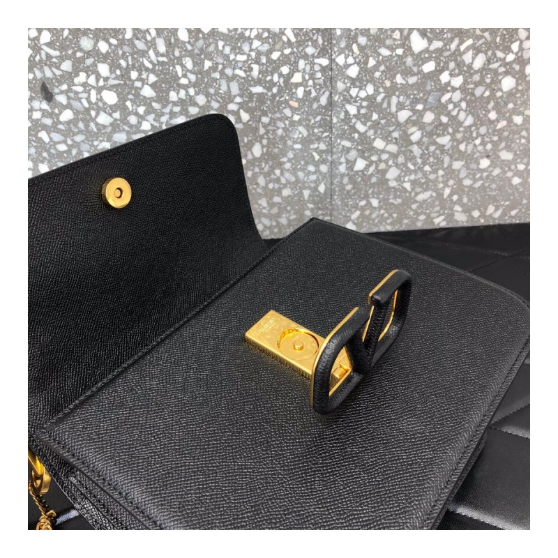 Valentino Garavani Vsling Grainy Calfskin Shoulder Bag 0028