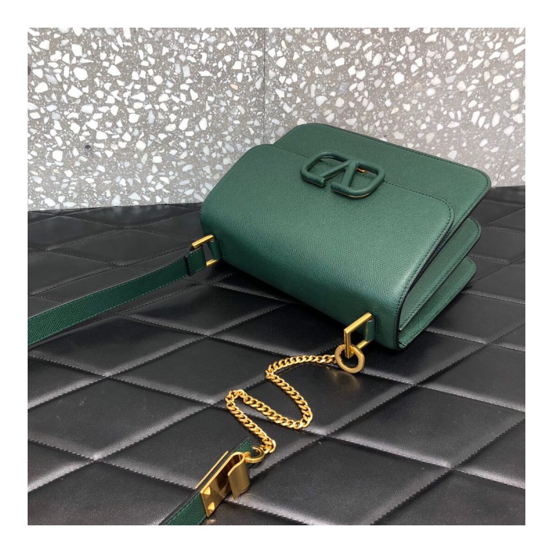 Valentino Garavani Vsling Grainy Calfskin Shoulder Bag 0028