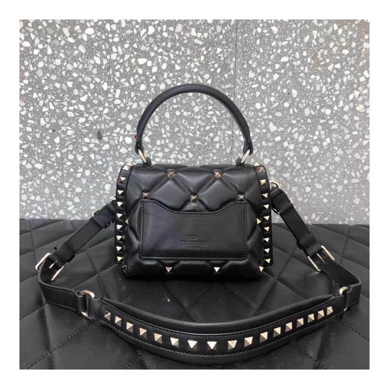 Valentino Garavani Candystud Mini Leather Shoulder Bag 0220