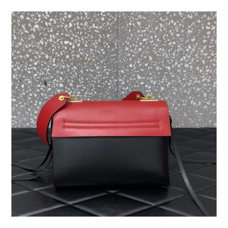 Valentino Garavani Small Vring Smooth Calfskin And Buffalo Leather Shoulder Bag 0003