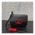 Valentino Garavani Vlock Calfskin Shoulder Bag 0027