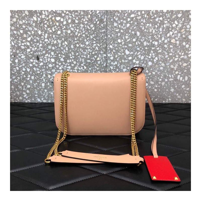 Valentino Garavani Vlock Calfskin Shoulder Bag 0027