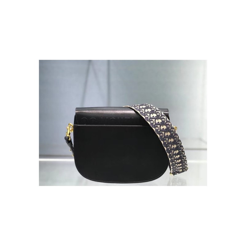 Dior Large Bobby Bag in Box Calfskin M9320