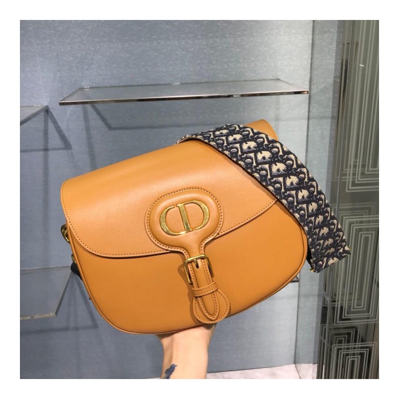 Dior Large Bobby Bag in Box Calfskin M9320