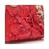 Christian Dior Lambskin Embroidered Flowers Mini "Lady Dior" Bag M0565