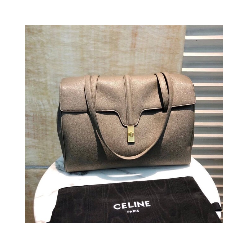 Celine Large Soft 16 Bag In Supple Grained Calfskin 194043