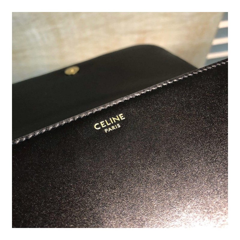 Celine Medium Crecy Bag In Satinated Calfskin 191373