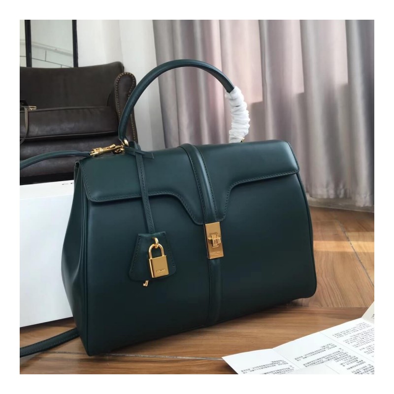 Celine Medium 16 Bag In Satinated Calfskin 187373
