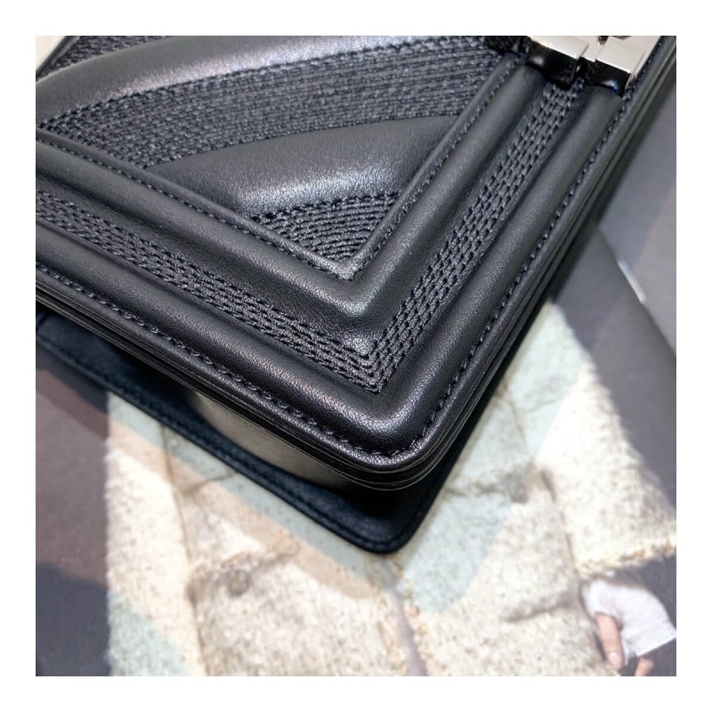 Chanel Calfskin Boy Chanel Handbag A67086