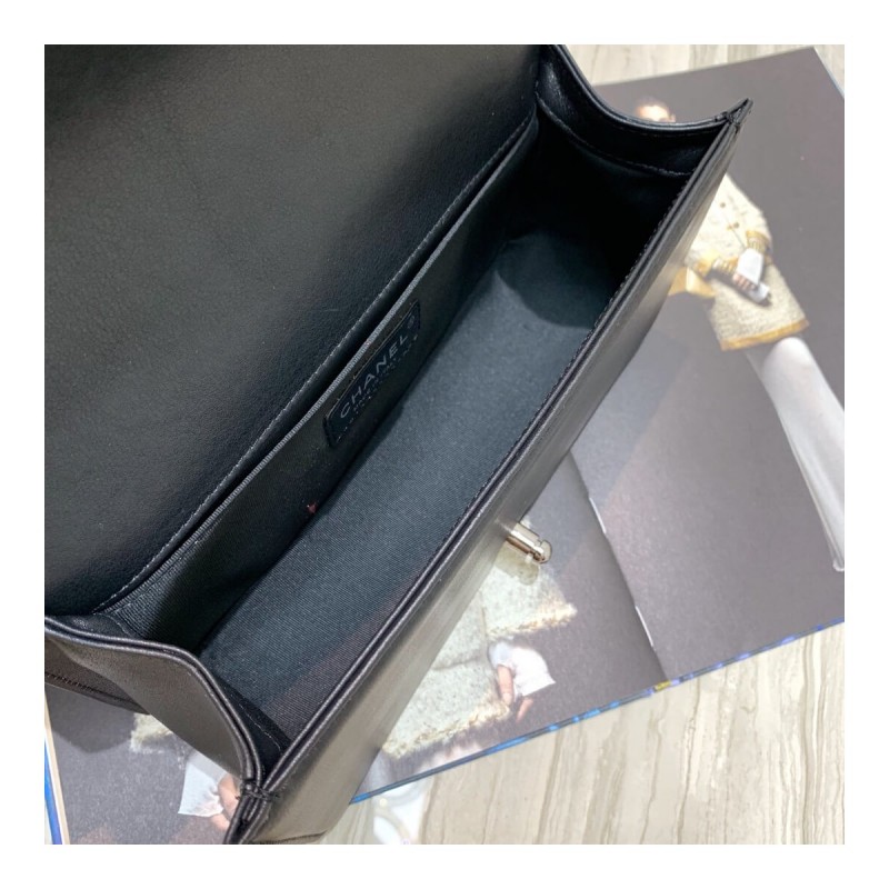 Chanel Calfskin Boy Chanel Handbag A67086