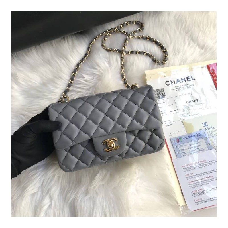 Chanel Lambskin 20cm Classic Flap Bag 1116